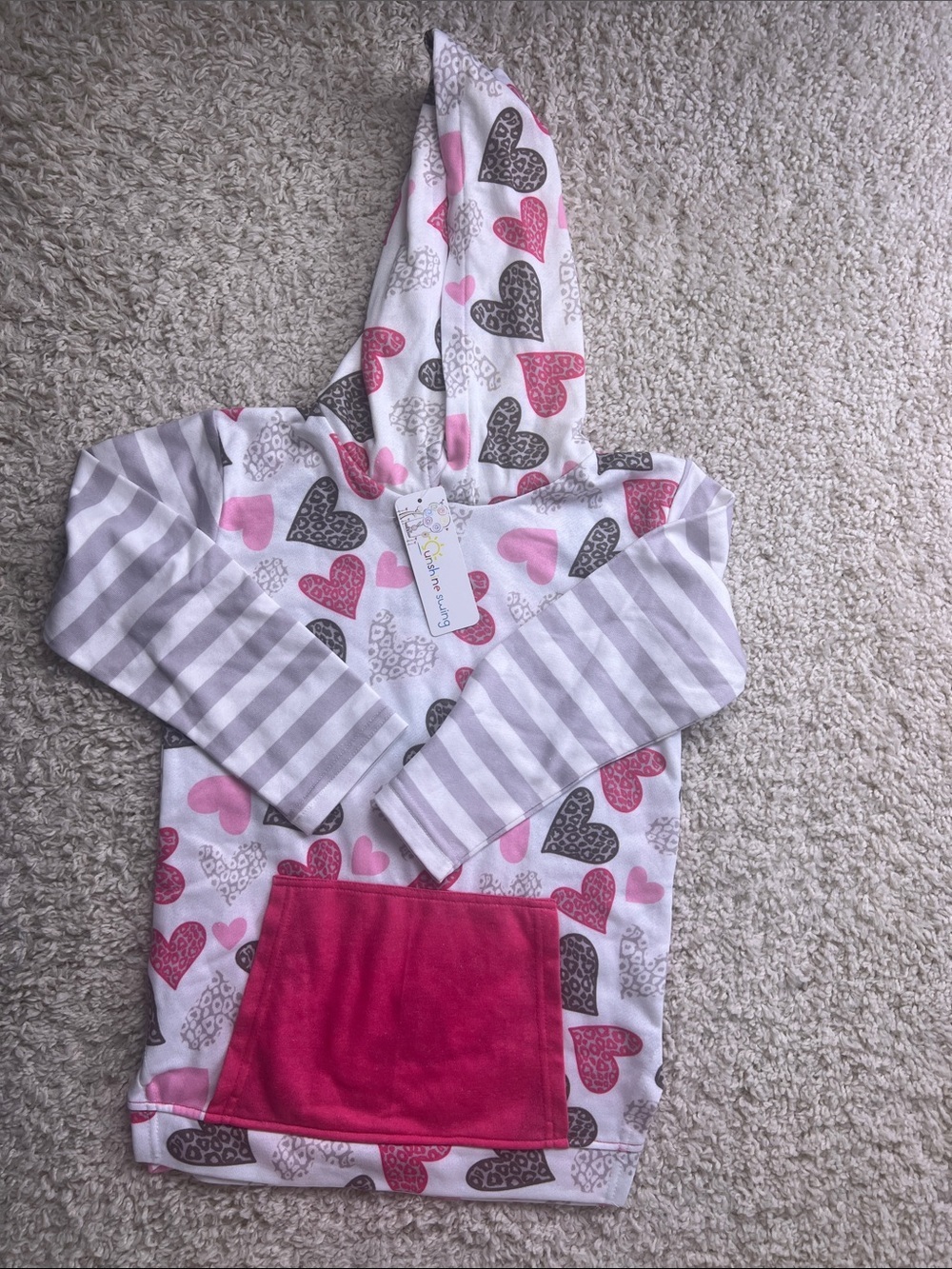 GIRLS SUNSHINE SWING HOODIE NWT